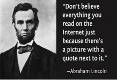 Lincoln Quote?
